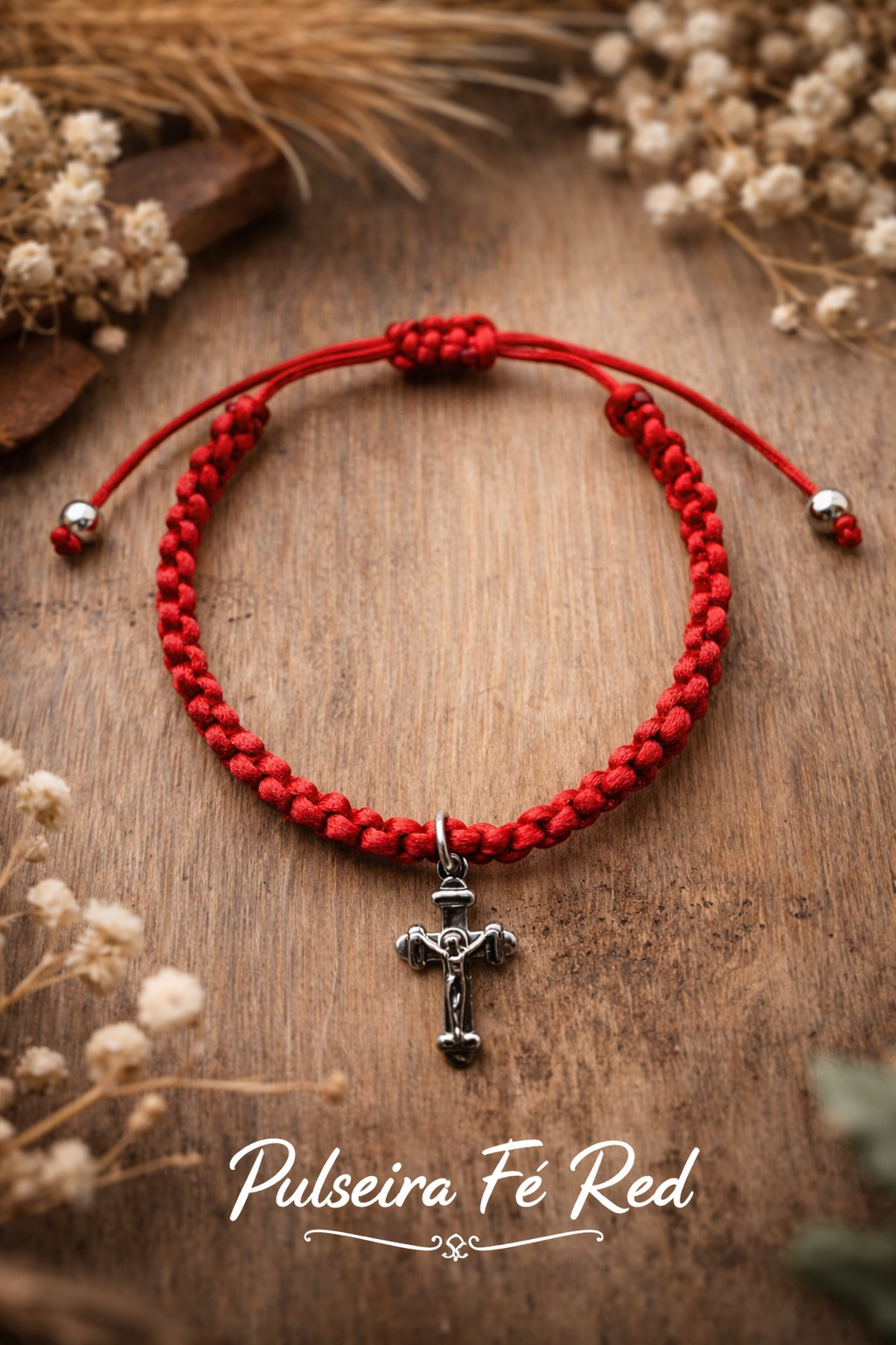 Pulseira Fé Red