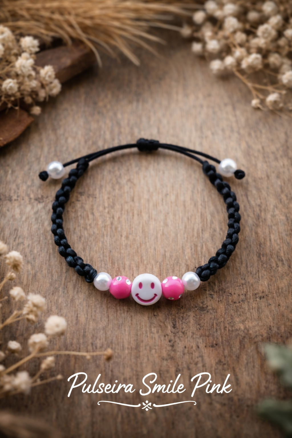 Pulseira Smile Pink