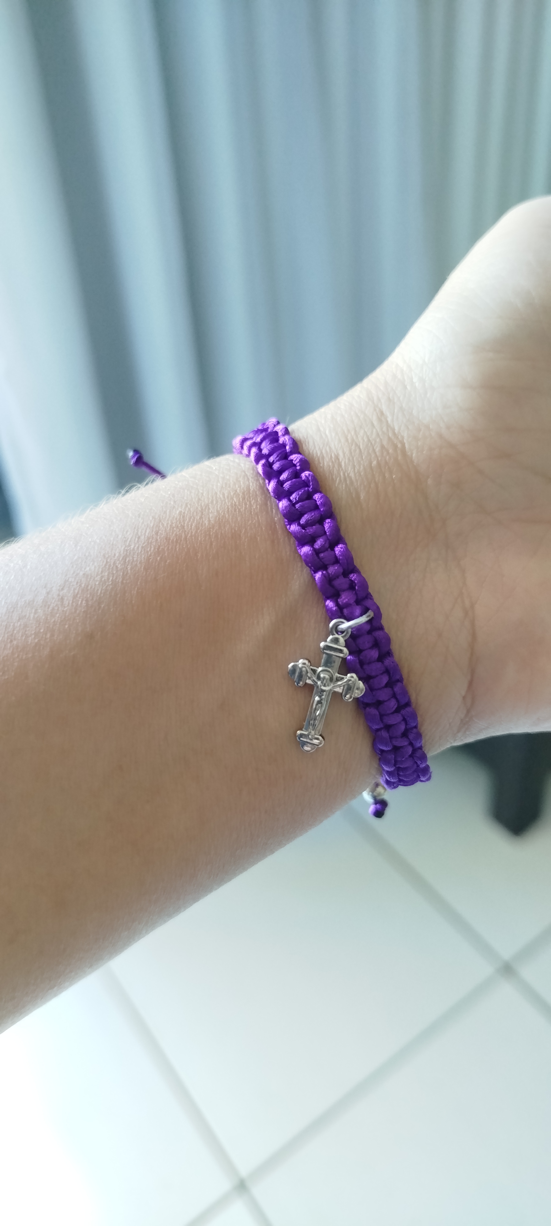 Pulseira Fé Purple