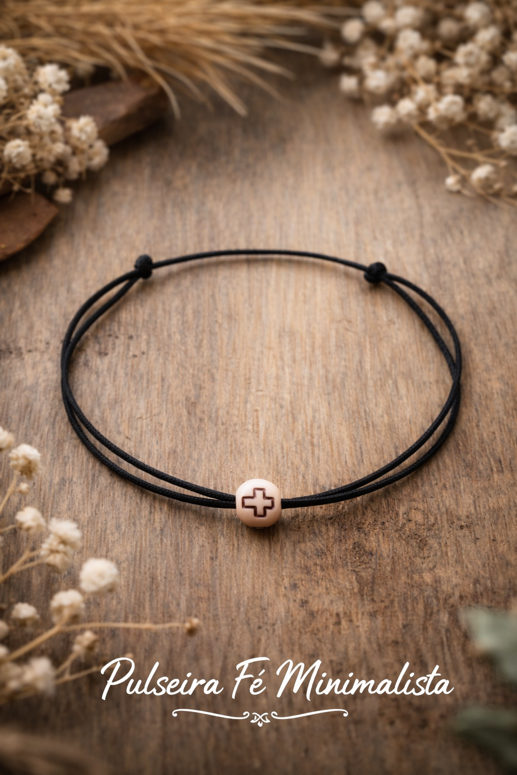 Pulseira Fé Minimalista
