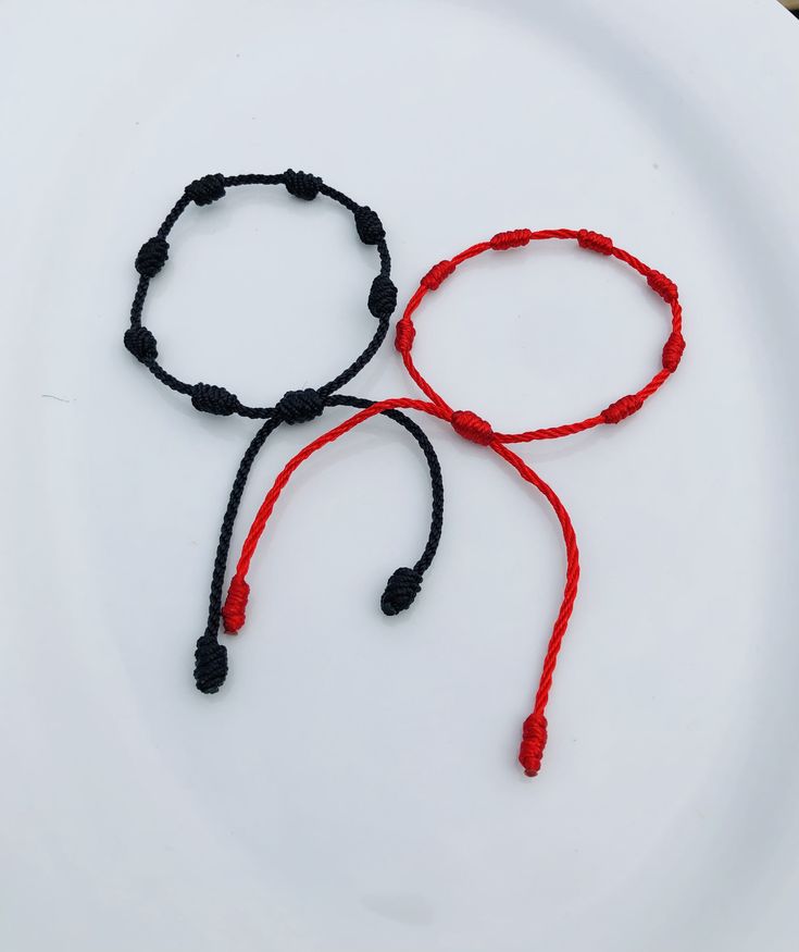Pulseiras de 7 nós
