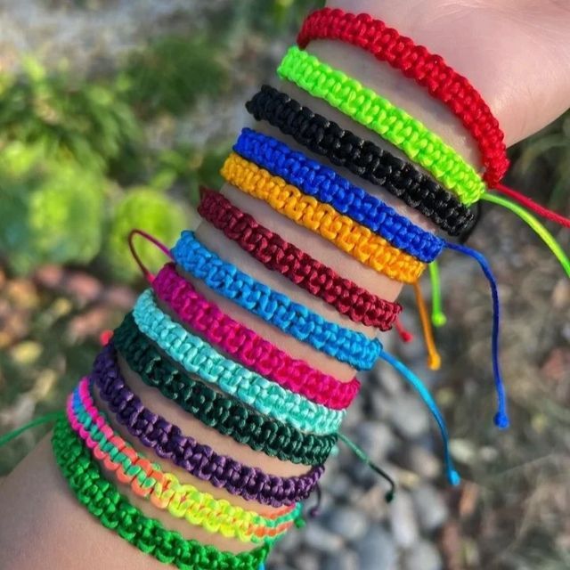 Pulseira arco íris